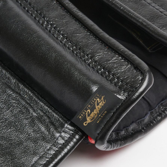 Guantes de boxeo Leone Sport "Orlando" Velcro color negro