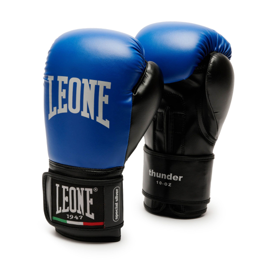 Guantes de Boxeo Leone "Thunder" Color azul GN383