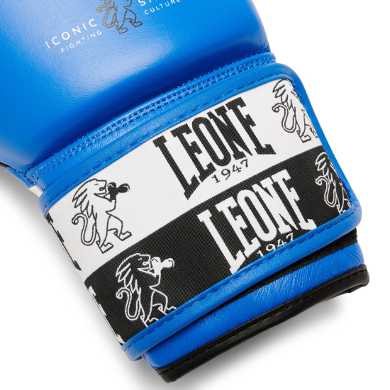 Guantes de Boxeo Leone1947 "Iconic" Color azul GN208