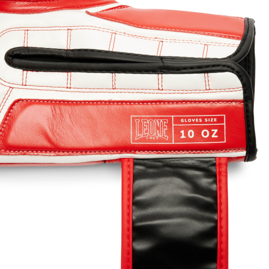 Guantes de Boxeo Leone1947 "Iconic" Color Rojo GN208