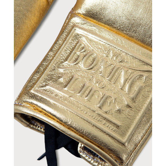 Guantes de Boxeo No Boxing No Life "pro fight" gold