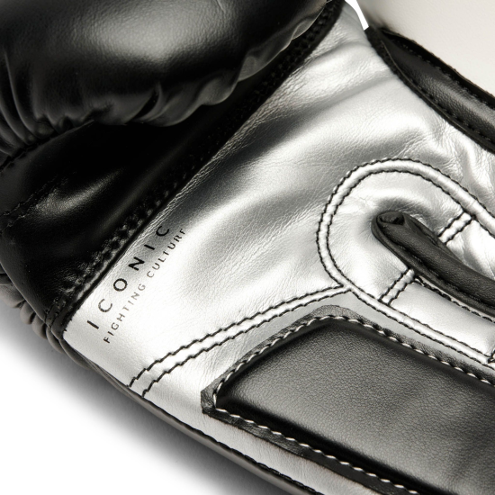 Guantes de Boxeo para Niño Leone 1947 "Iconic Junior" negro 6 Oz  GN408J