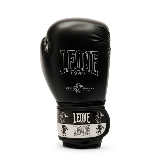 Guantes de Boxeo para Niño Leone 1947 "Iconic Junior" negro 6 Oz  GN408J