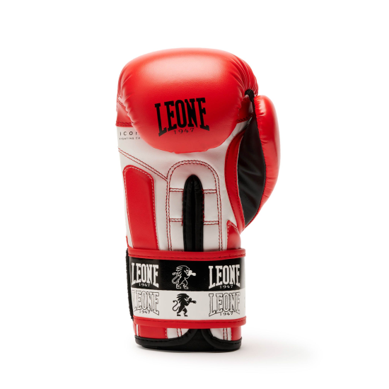 Guantes de Boxeo para Niño Leone 1947 "Iconic Junior" rojo 6 Oz  GN408J