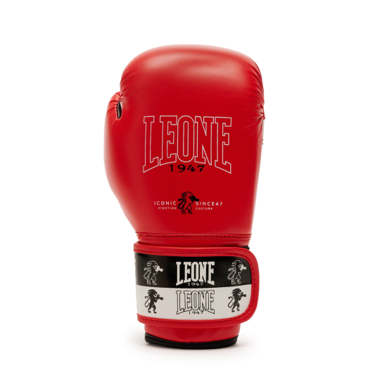 Guantes de Boxeo para Niño Leone 1947 "Iconic Junior" rojo 6 Oz  GN408J