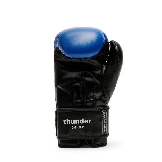 Guantes de Boxeo para Niño Leone "Thunder Junior" Color azul 6 Oz GN383J