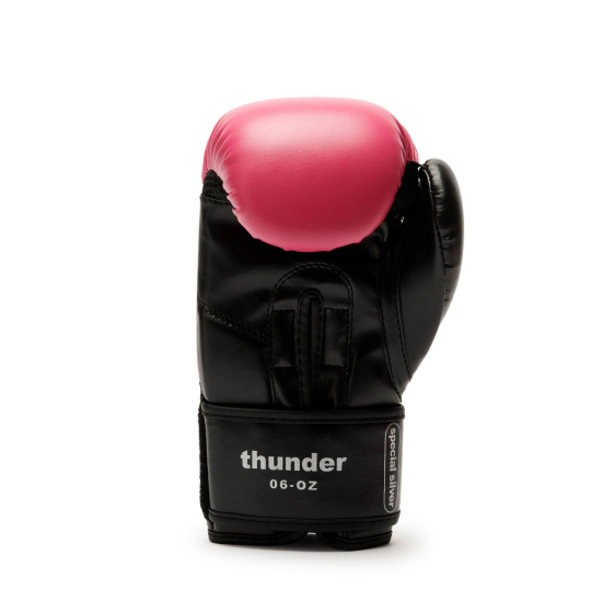 Guantes de Boxeo para Niño Leone "Thunder Junior" Color fucsia 6 Oz GN383J