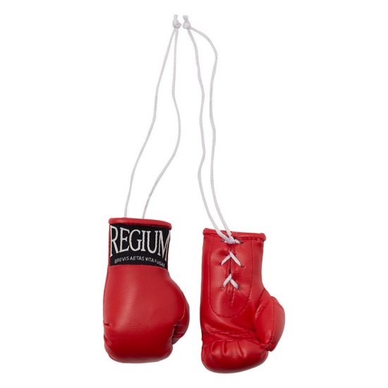 Guantes de Boxeo para Retrovisor Regium rojo