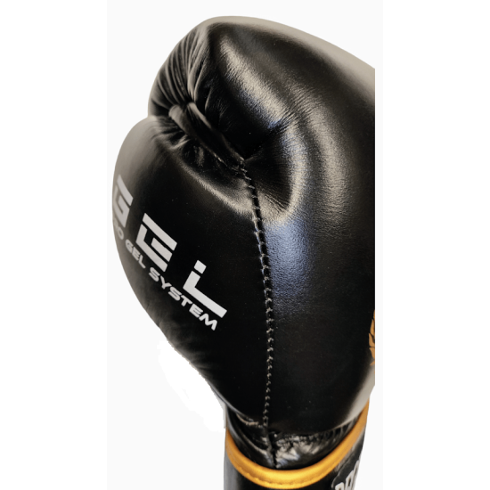 Guantes Regium "Imperial Gold" Gel negro
