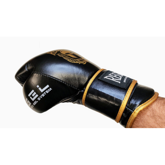 Guantes Regium "Imperial Gold" Gel negro