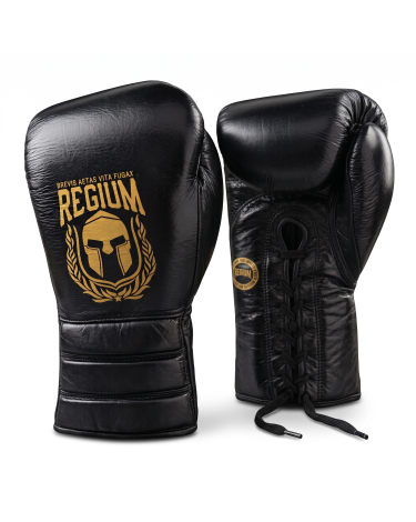 Guantes de boxeo Regium "The Beast Gold"  crin de caballo