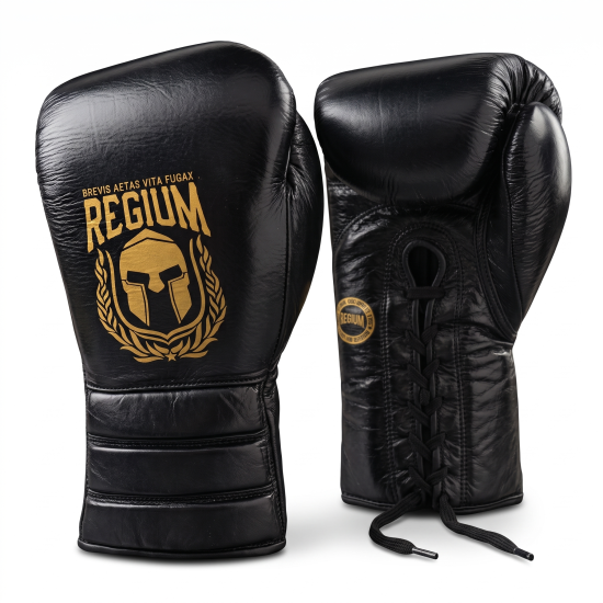 Guantes de boxeo Regium "The Beast Gold"  crin de caballo