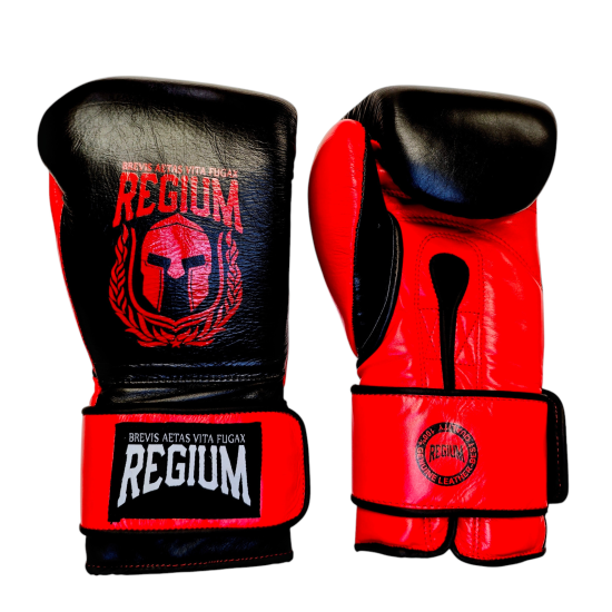 Guantes de boxeo Regium "The Beast" velcro y crin de caballo