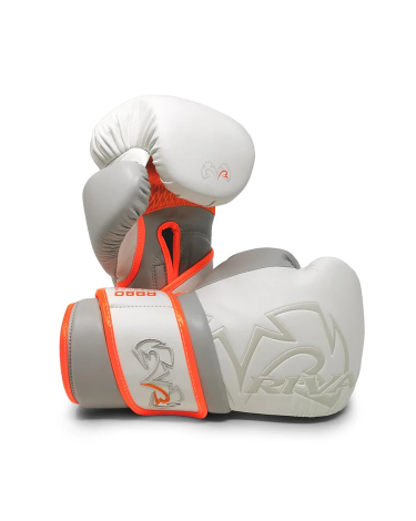 Guantes de boxeo Rival boxing RB80 "Impulse bag gloves" Blanco/ naranja