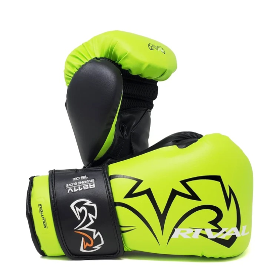 Guantes de Boxeo Rival Boxing RS11V Evolution Sparring verde lima