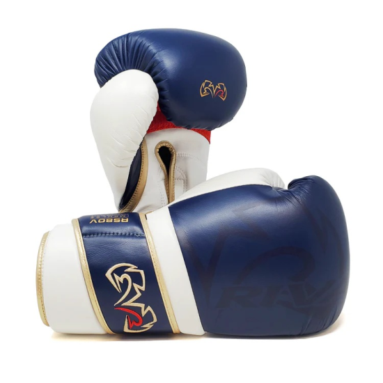 Guantes de boxeo Rival boxing RS80V Impulse Sparring azul marino