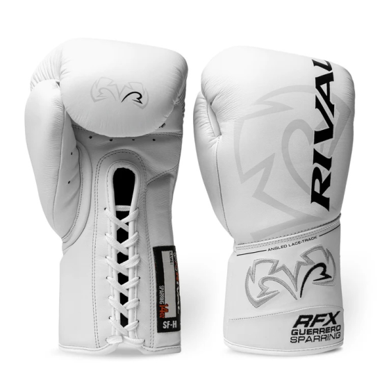 Guantes de boxeo Rival RFX Guerrero Sparring SF-H blanco