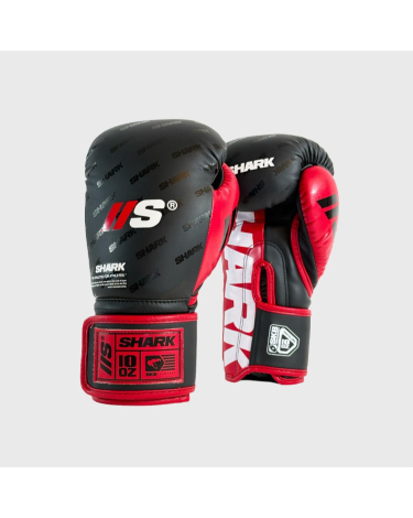 Guantes de Boxeo Shark Boxing II2 Negro y rojo