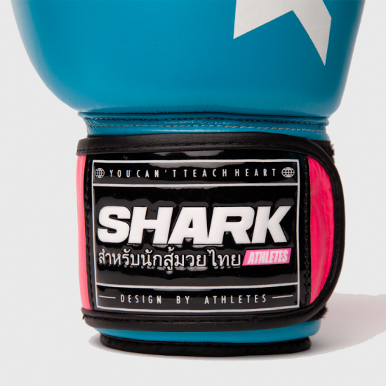 Guantes de Boxeo Shark Boxing "Polaris" azul/rosa