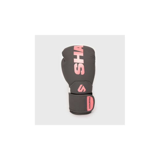 Guantes de boxeo Shark Boxing "Power 24"Gris-rosa