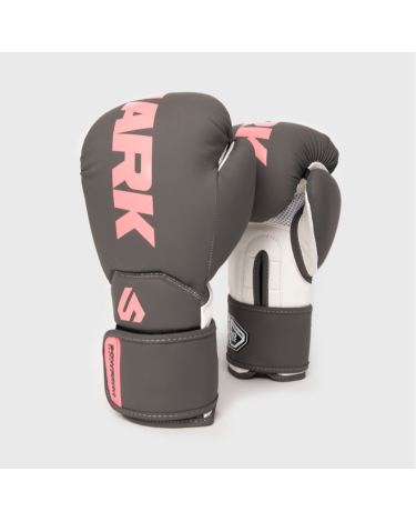 Guantes de boxeo Shark Boxing "Power 24"Gris-rosa