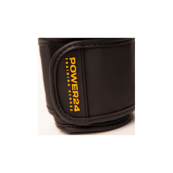 Guantes de boxeo Shark Boxing "Power 24" negro-dorado