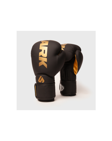 Guantes de boxeo Shark Boxing "Power 24" negro-dorado