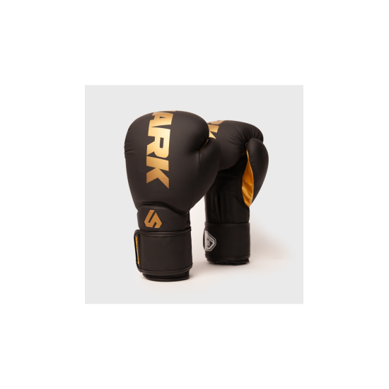 Guantes de boxeo Shark Boxing "Power 24" negro-dorado