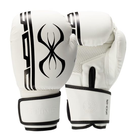 Guantes de boxeo Sting "Armaplus" blanco