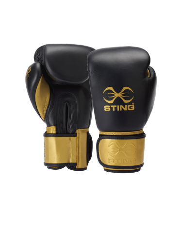 Guantes de boxeo Sting "Evolution" Negro-dorado