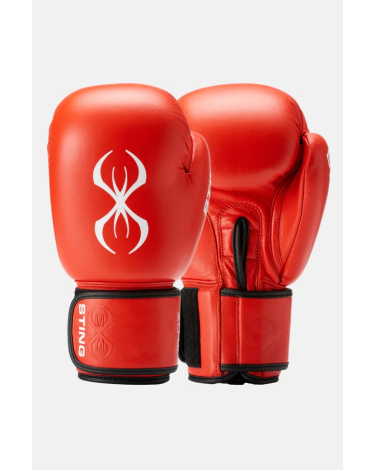 Guantes de Boxeo Sting IBA amateur rojo