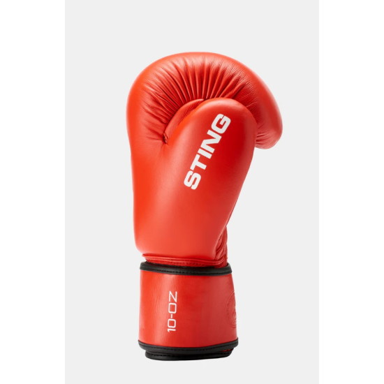 Guantes de Boxeo Sting IBA amateur rojo 10 oz