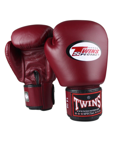 Guantes de Boxeo Twins Special  BGVL-3 Color Burdeos