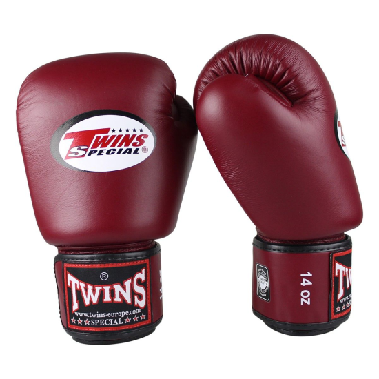 Guantes de Boxeo Twins Special  BGVL-3 Color Burdeos