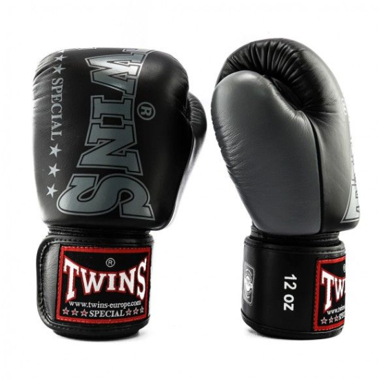 Guantes de Boxeo Twins Special BGVL-8  Negro/gris