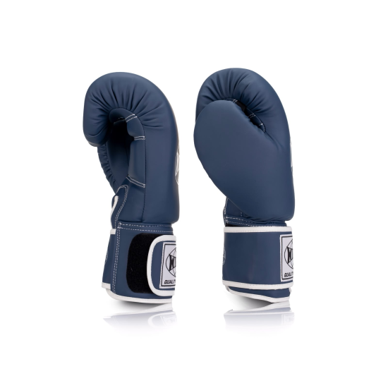 Guantes de boxeo Windy BGVU Piel sintetica azul zafiro