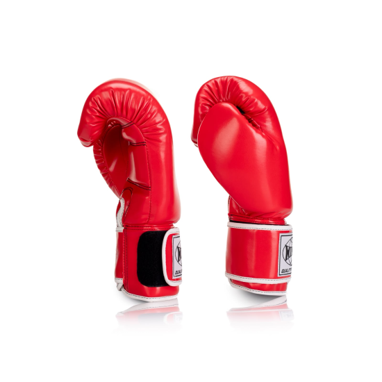 Guantes de boxeo Windy BGVU Piel sintetica rojo