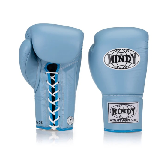 Guantes de boxeo Windy "Classic Lace up" BGL Baby Blue