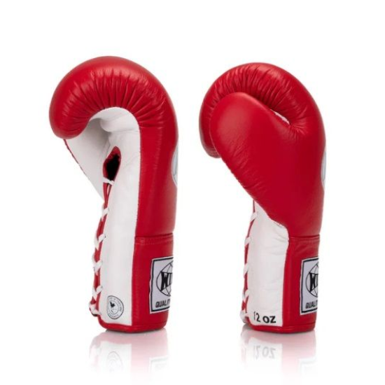 Guantes de boxeo Windy "Classic Lace up" BGL rojo