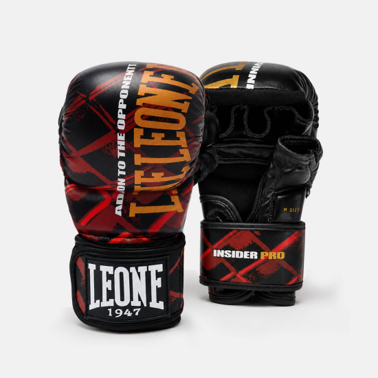 Guantes de MMA Leone 1947 GP123 MMA CAGE rojo