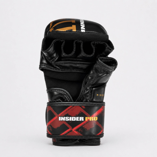 Guantes de MMA Leone 1947 GP123 MMA CAGE rojo