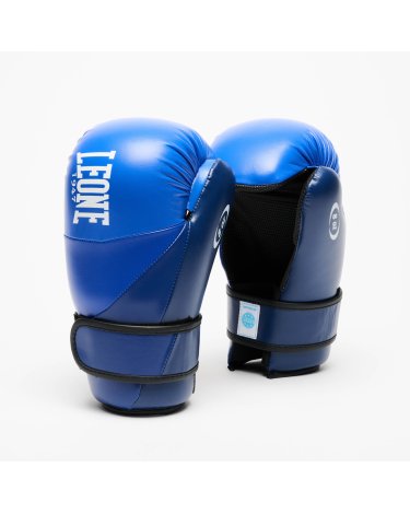Guantes de Point Fighting Leone 1947 GN600 WAKO azul 8 Oz