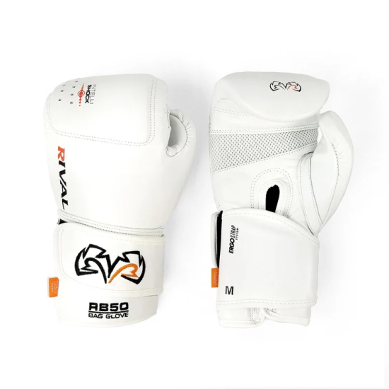 Guantes de saco Rival RB50 "Intellishock" Blanco