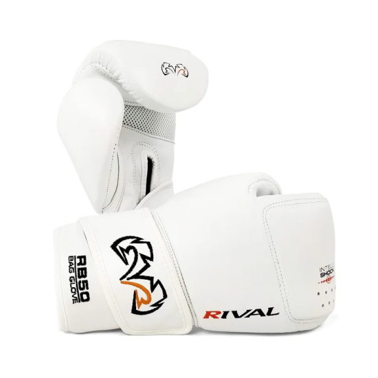Guantes de saco Rival RB50 "Intellishock" Blanco