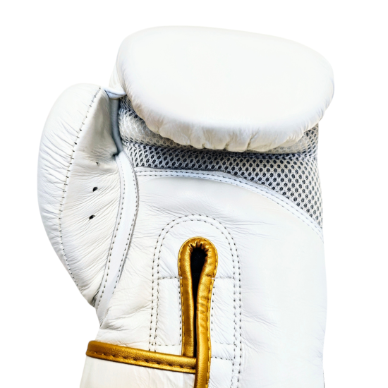 Guantes de boxeo Regium "Imperial Gold" White Gel