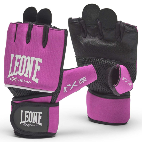 Guantillas de Cardio Boxing/Fit Leone Color Fucsia GK100