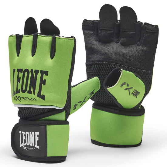 Guantillas de Cardio Boxing/Fit Leone Color Verde GK100