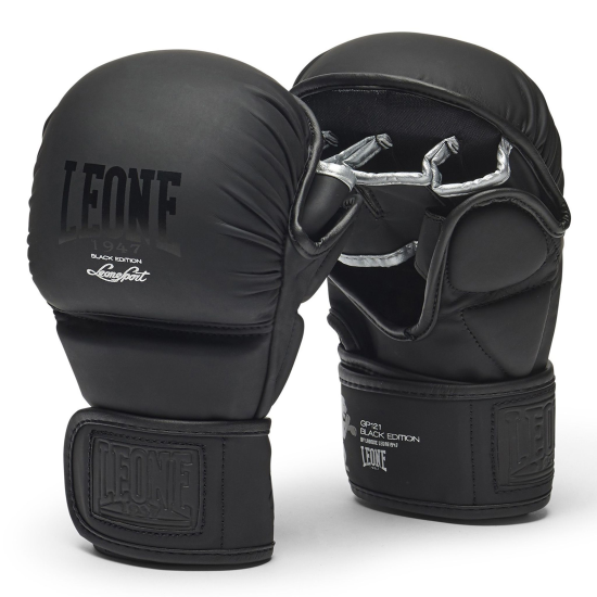 Guantillas de MMA Leone 1947 "Black Edition" Color Negro GP121