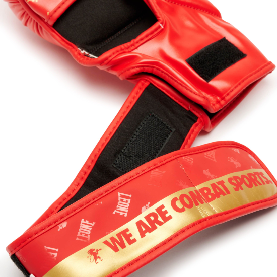 Guantillas de MMA Leone 1947 "DNA" GP144 rojo