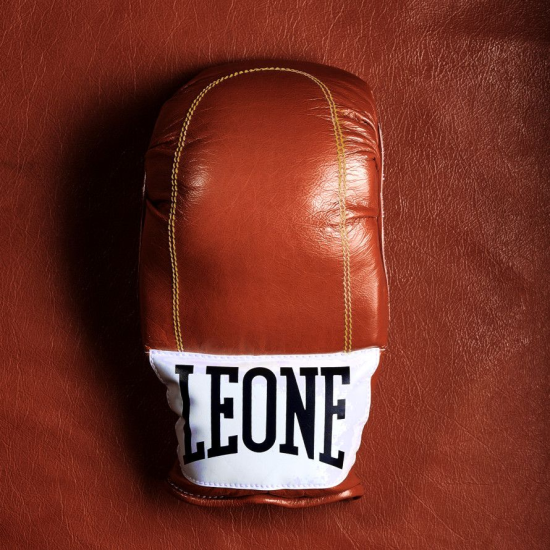 Guantillas para saco Leone Sport "Il messicano" marron vintage